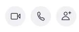The Skype video call button for commencing online music lessons