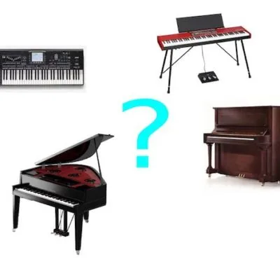 Should I buy a Piano or Keyboard for home?  What is a Hybrid Piano?