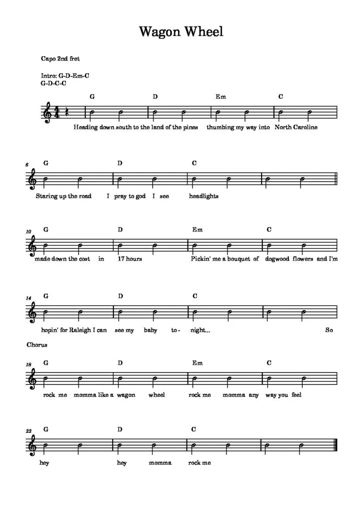 Wagon Wheel