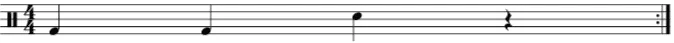 First of the easy drum songs for beginners: We Will Rock You by Queen