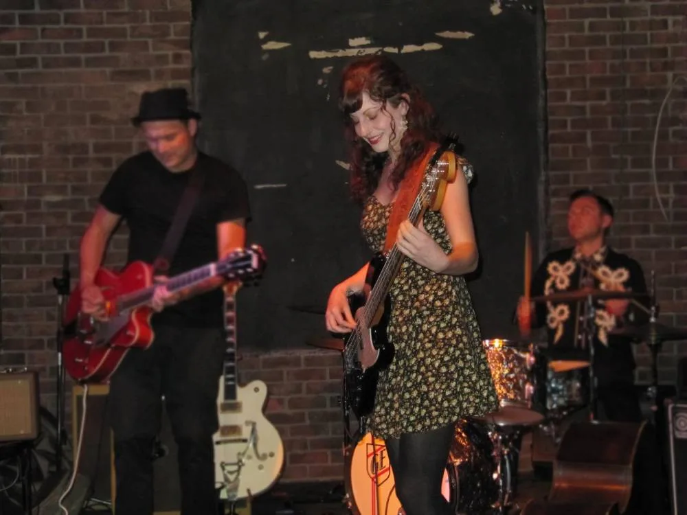 Kaitie Jamming with a drummer
