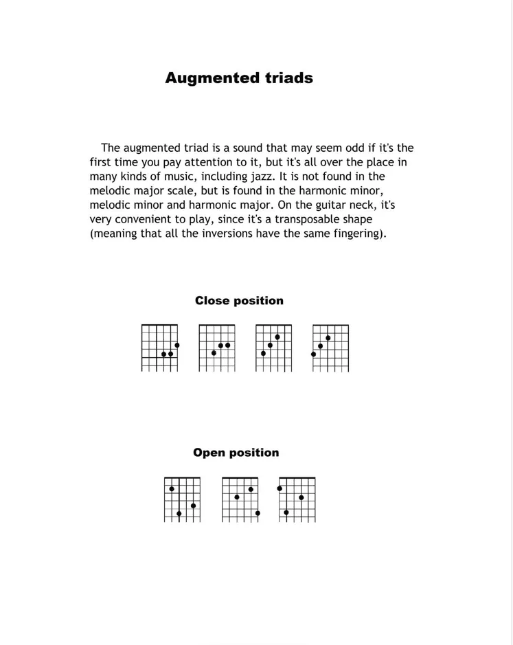Augmented Triads