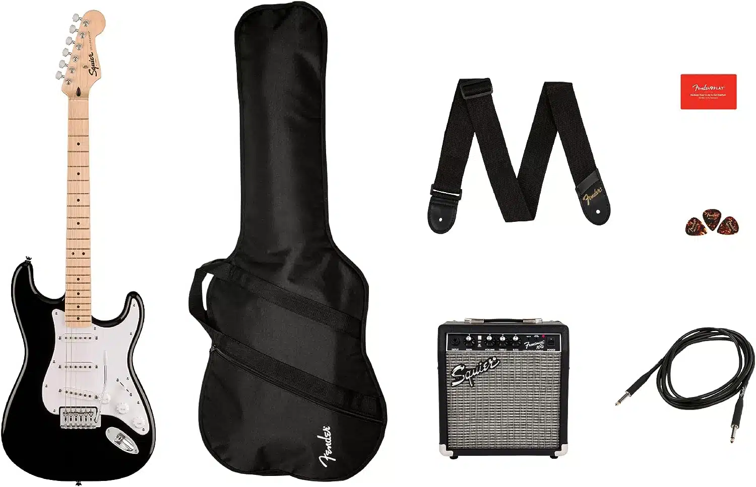 Ensemble guitare électrique Squier par Fender