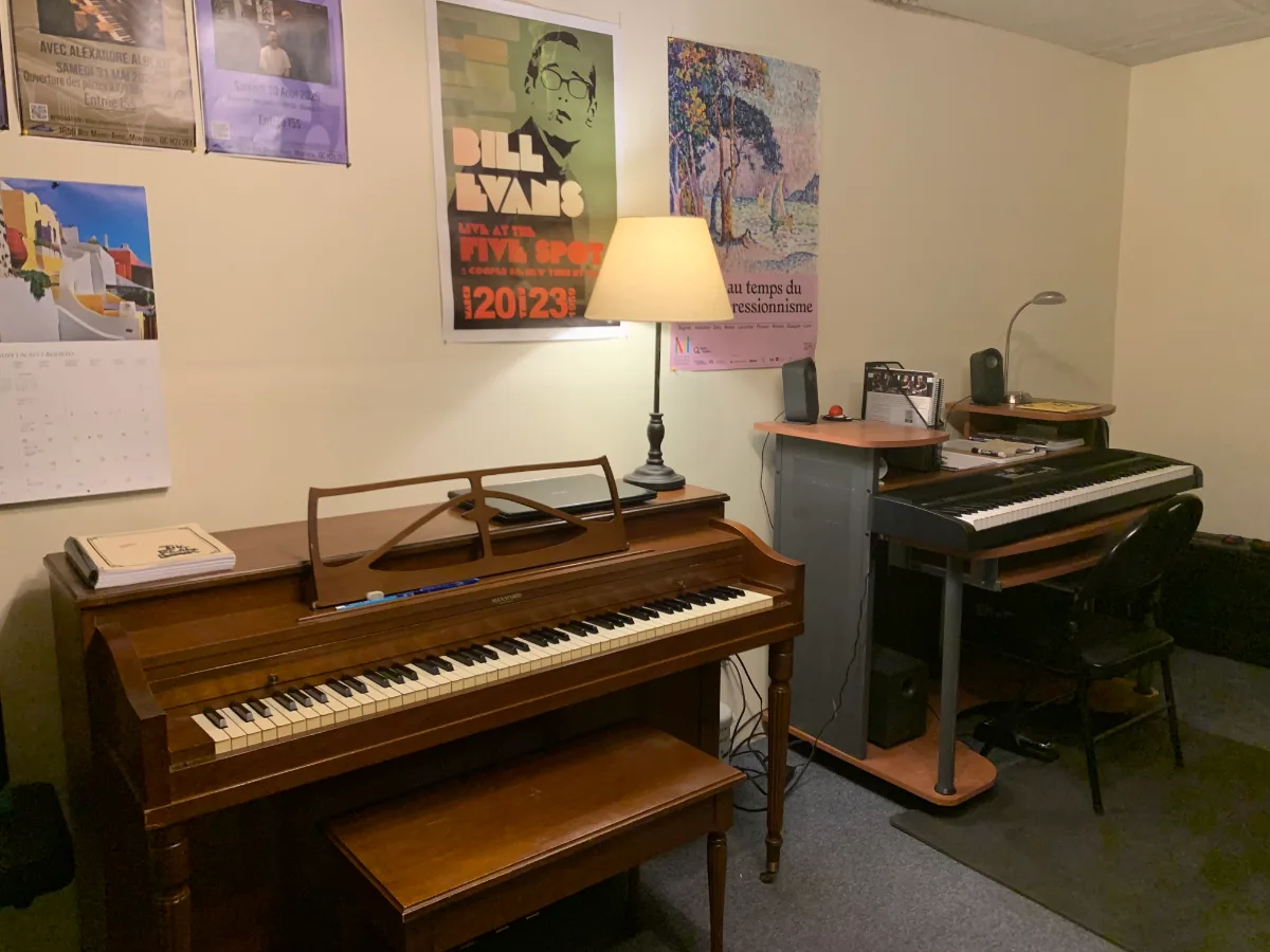 Teaching studio