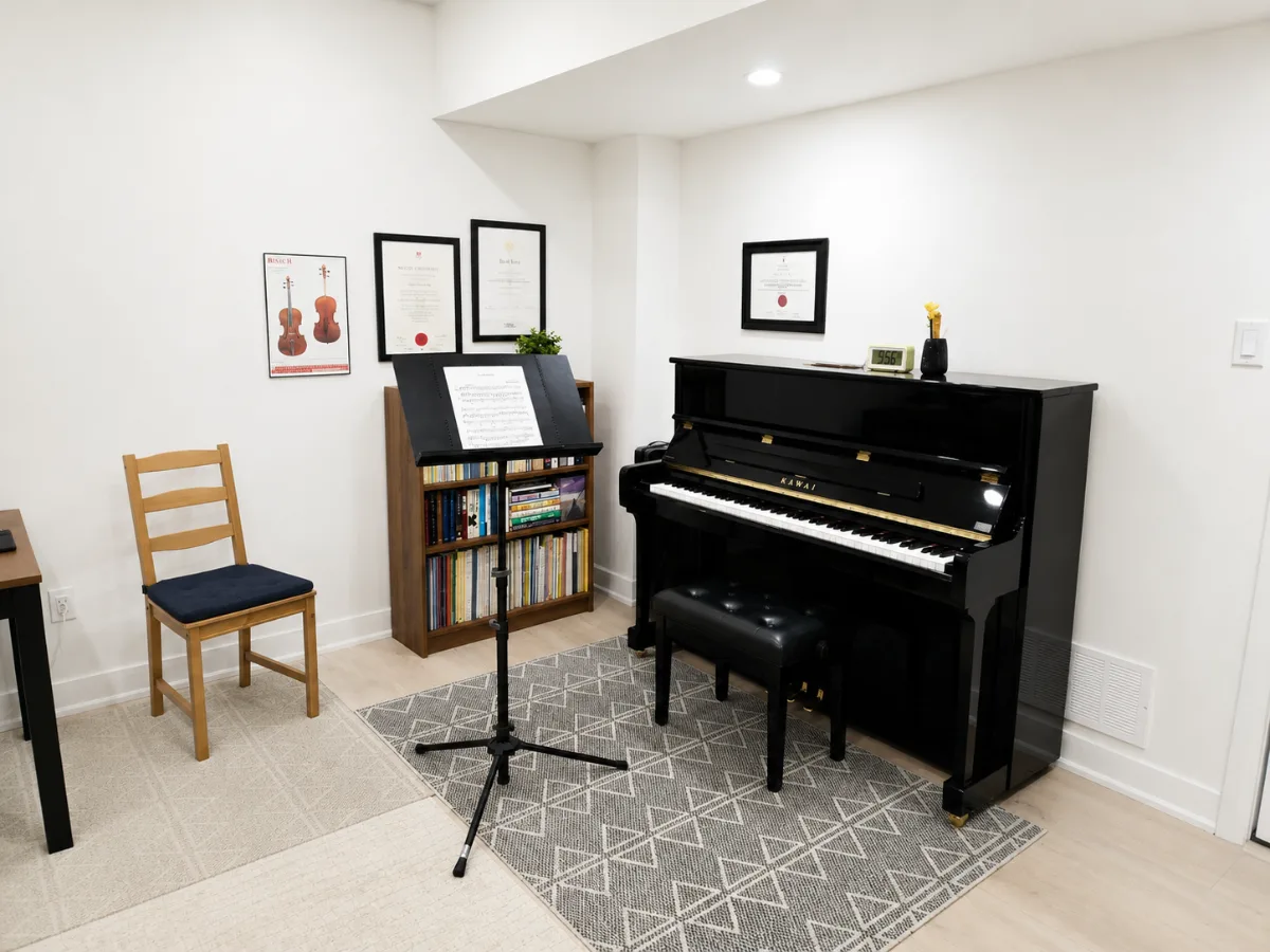 Teaching studio