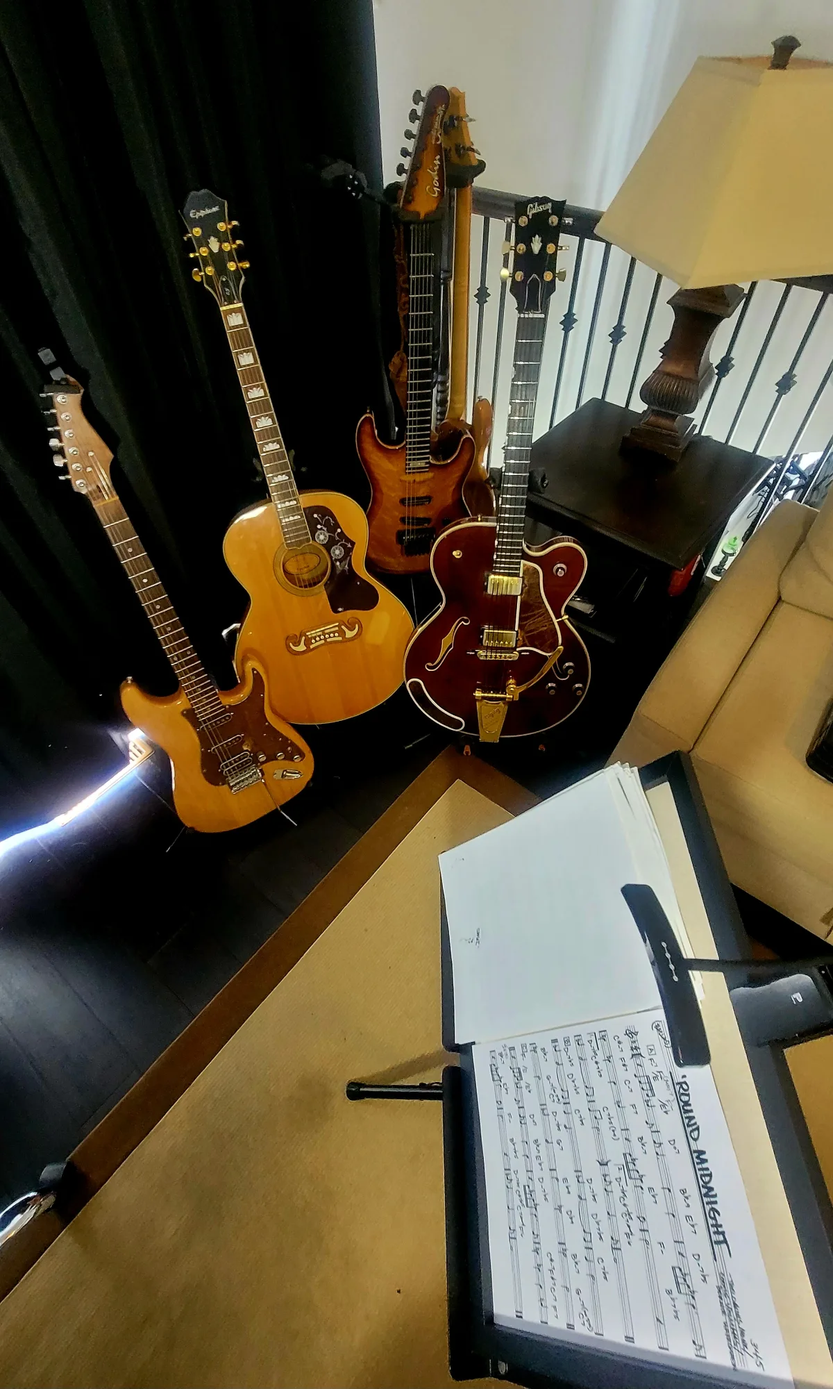 Teaching studio