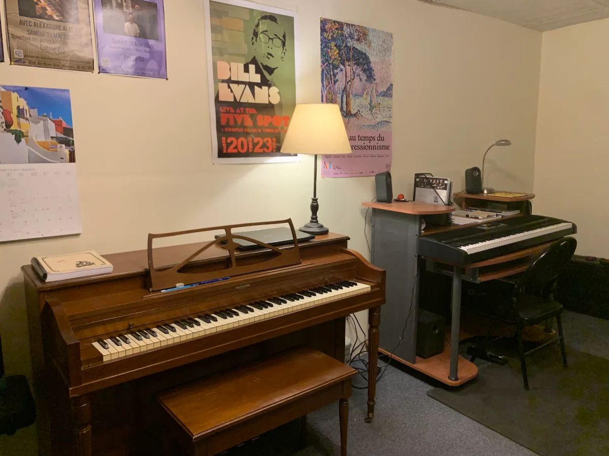 Teaching studio