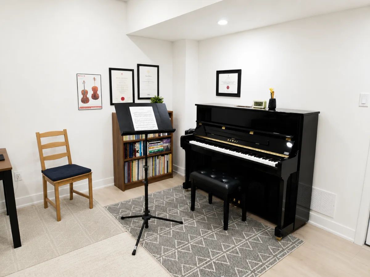 Teaching studio