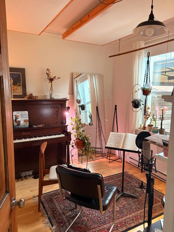 Teaching studio